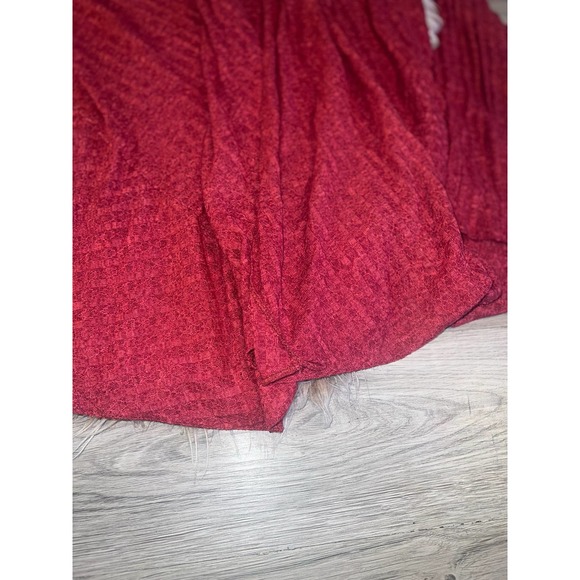 Rei women’s red wrap sweater - Picture 7 of 12